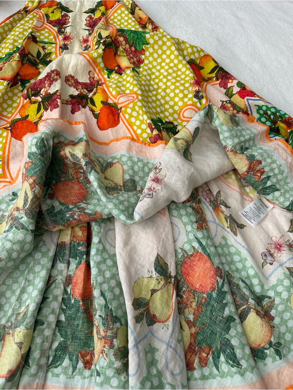 Alemais Lemonis Linen Summer Dress Size 0 - Picture 8 of 14